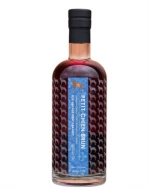 Flaske Little Brown Dog Petit Chien Brun single cask fransk brandy med Fleur de Lis-etiket
